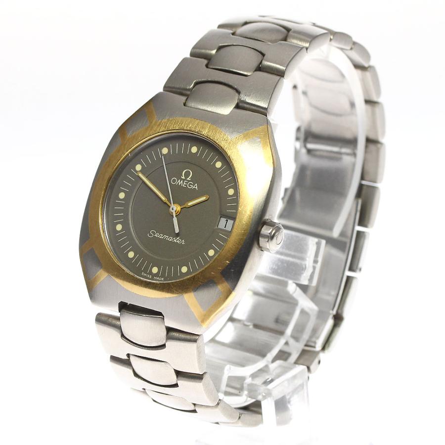 あ*た様 OMEGA オメガ シーマスター ポラリス メンズ 稼働品 OMEGA（オメガ） 【OMEGA】オメガ シーマスター ポラリス デイト