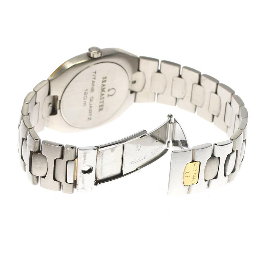 オメガOMEGA シーマスター ポラリス デイト　クォーツ OMEGA】オメガ『シーマスター ポラリス デイデイト』ボーイズ