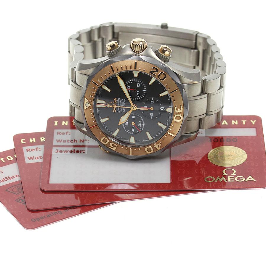OMEGA シーマスター　クロノメーター OMEGA（オメガ） ☆良品 ☆保証書付き【OMEGA】オメガ シーマスター300