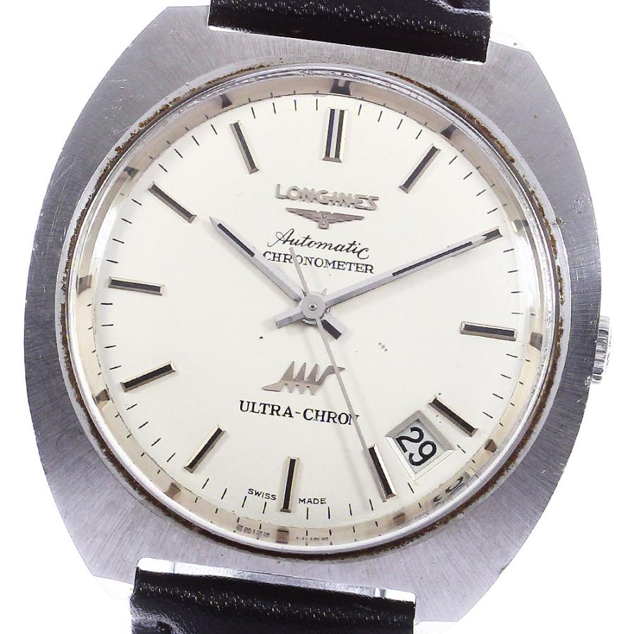 美品❗️ロンジン LONGINES ウルトラクロン デイト 自動巻き メンズ