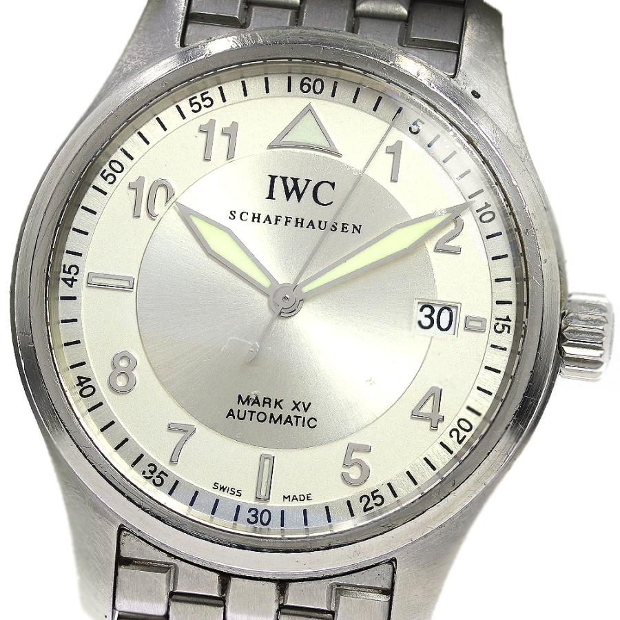 IWC SCHAFFHAUSEN IW325314 スピットファイヤー マークXV デイト 自動巻き メンズ 保証書付き_735876【ev20】 IWC SCHAFFHAUSEN（IWCシャフハウゼン） IWC SCHAFFHAUSEN IW325314