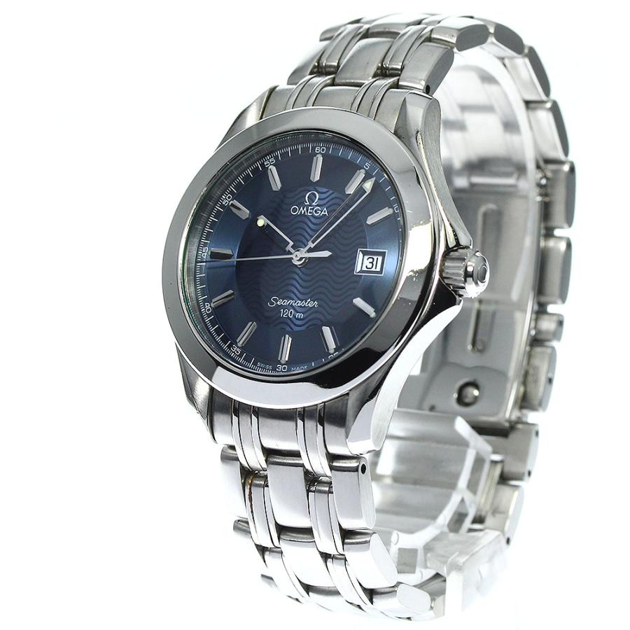 オメガOMEGA シーマスター120m 2511.81 保証カード付 稼働品 OMEGA（オメガ） ☆保証書付き【OMEGA】オメガ シーマスター120 デイト