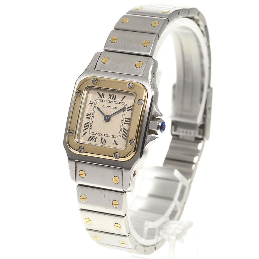 Cartier（カルティエ） サントスガルベSM コンビ クォーツ レディース