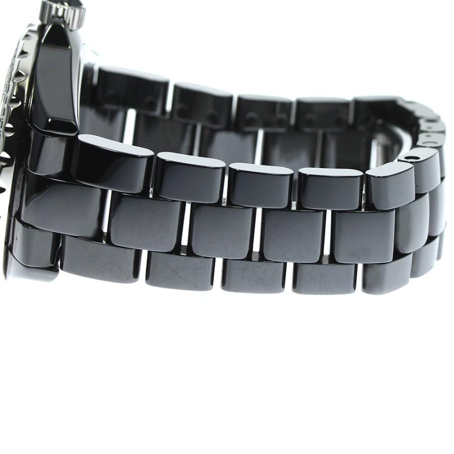 CHANEL ☆良品 ☆保証書付き【CHANEL】シャネル J12 黒 CHANEL ☆良品 ☆保証書付き【CHANEL】シャネル J12 黒