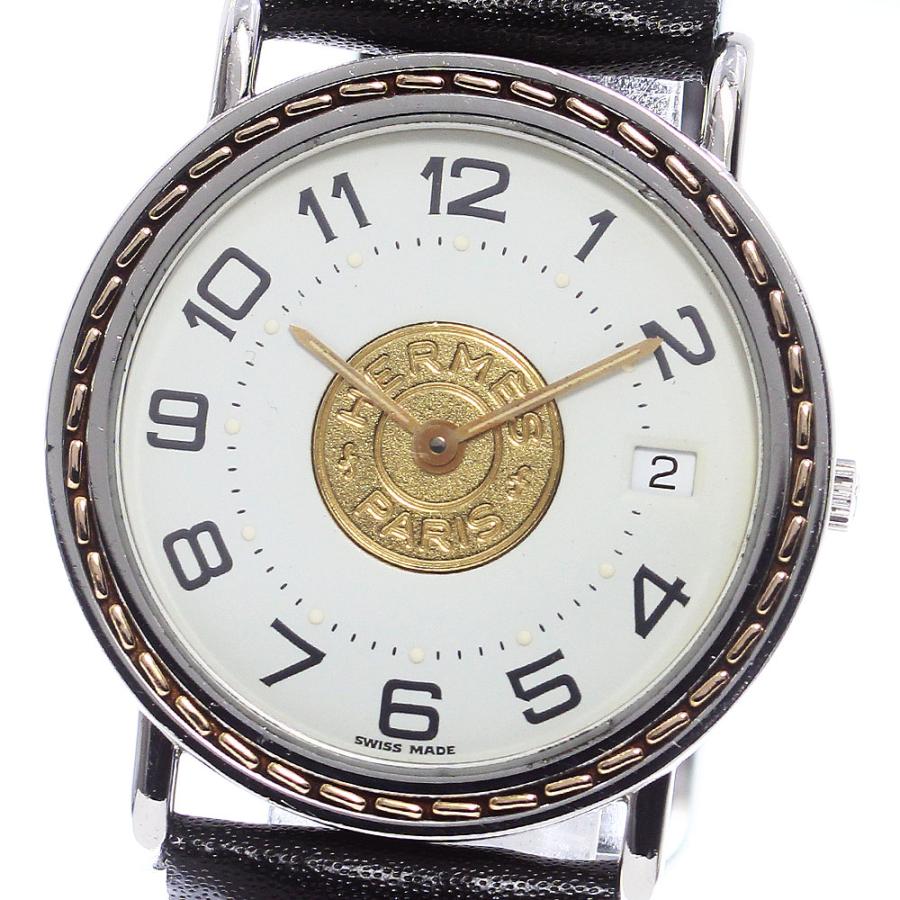 HERMES（エルメス） 【HERMES】エルメス セリエ デイト クォーツ