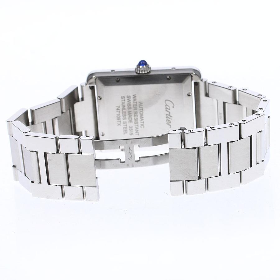 う*p様 カルティエ W5200028 タンクソロ XL デイト 自動巻き Cartier（カルティエ） CARTIER W5200028 タンクソロXL デイト 自動