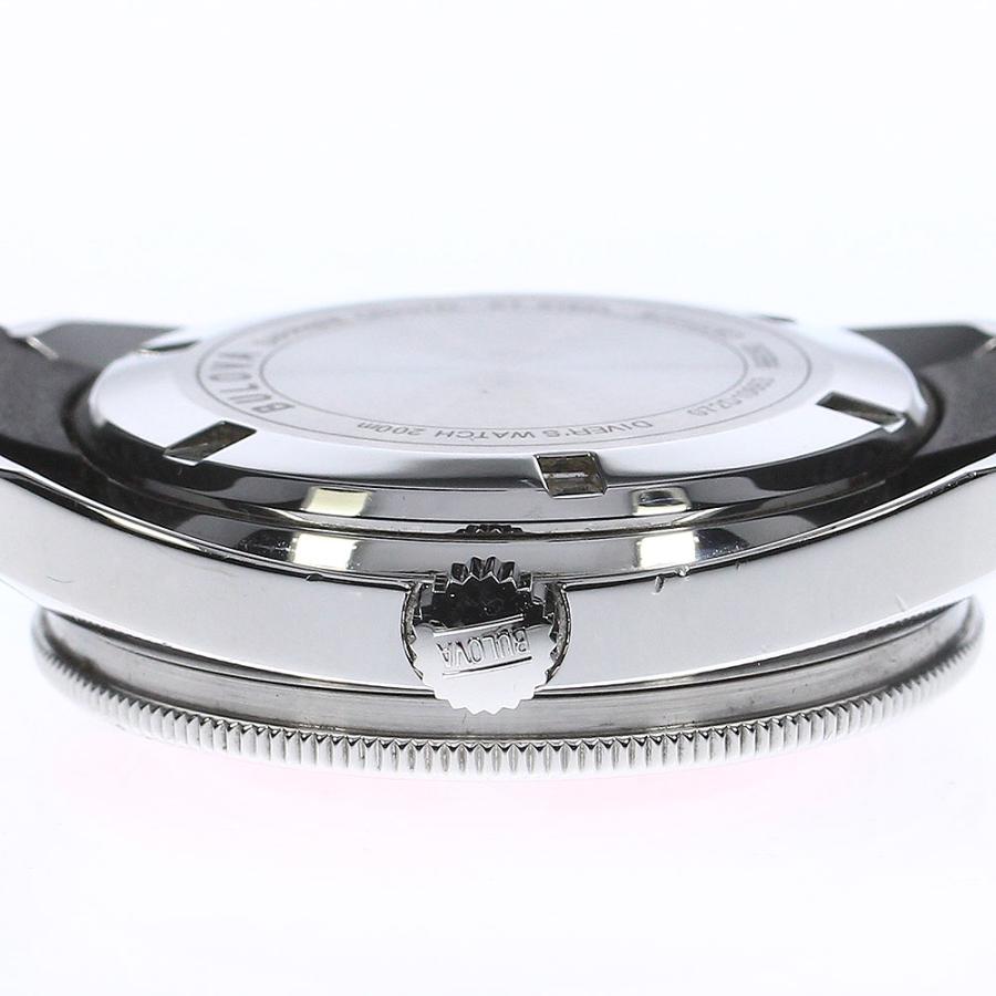 BULOVA デビルダイバー 自動巻き デイト メンズ 腕時計 箱付き BULOVA デビルダイバー 自動巻き デイト メンズ 腕時計 箱付き