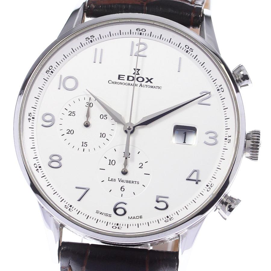 EDOX エドックス 91001 レヴォベール クロノグラフ デイト 自動 EDOX エドックス 91001 レヴォベール クロノグラフ デイト 自動
