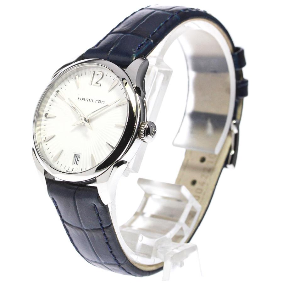 ハミルトン HAMILTON H422111 ジャズマスター デイト クォーツ レディース 美品 保証書付き_953665 Hamilton - ハミルトン HAMILTON H422111 ジャズマスター デイト