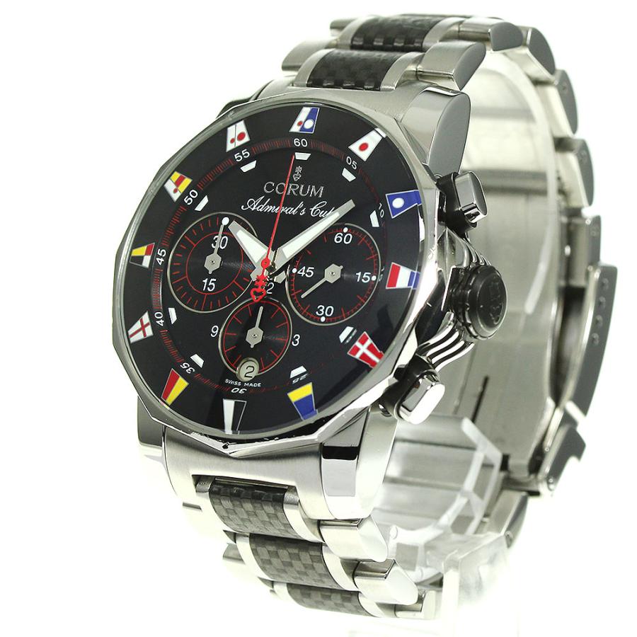 CORUM 【CORUM】コルム アドミラルズカップ レガッタ クロノ CORUM 【CORUM】コルム アドミラルズカップ レガッタ クロノ