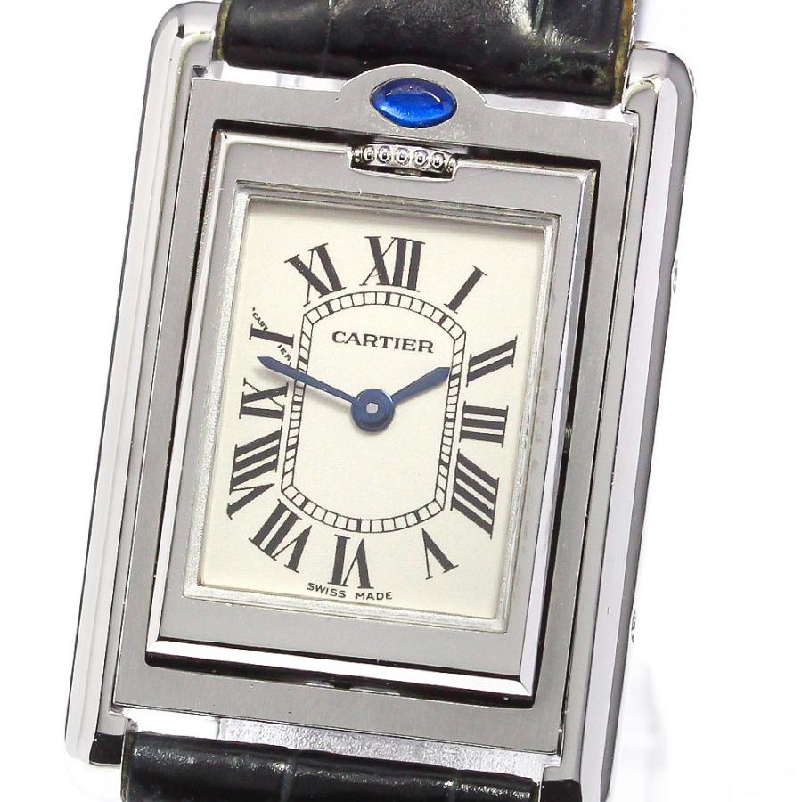 Cartier（カルティエ） CARTIER W1011158 タンクバスキュラントSM クォーツ レディース 保証書付き メーカーOH済 ...