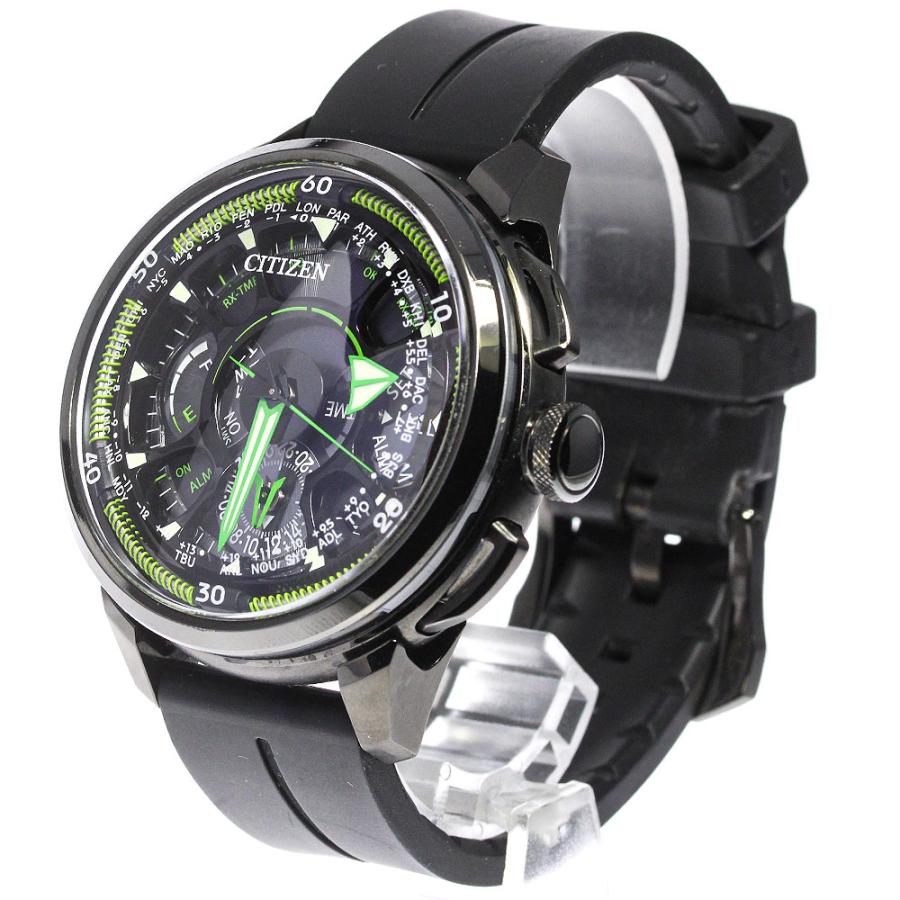 【極美品】CITIZEN エコドライブ サテライトウェーブ ソーラー電波 箱付 CITIZEN（シチズン） ☆良品 ☆保証書付き【CITIZEN】シチズン