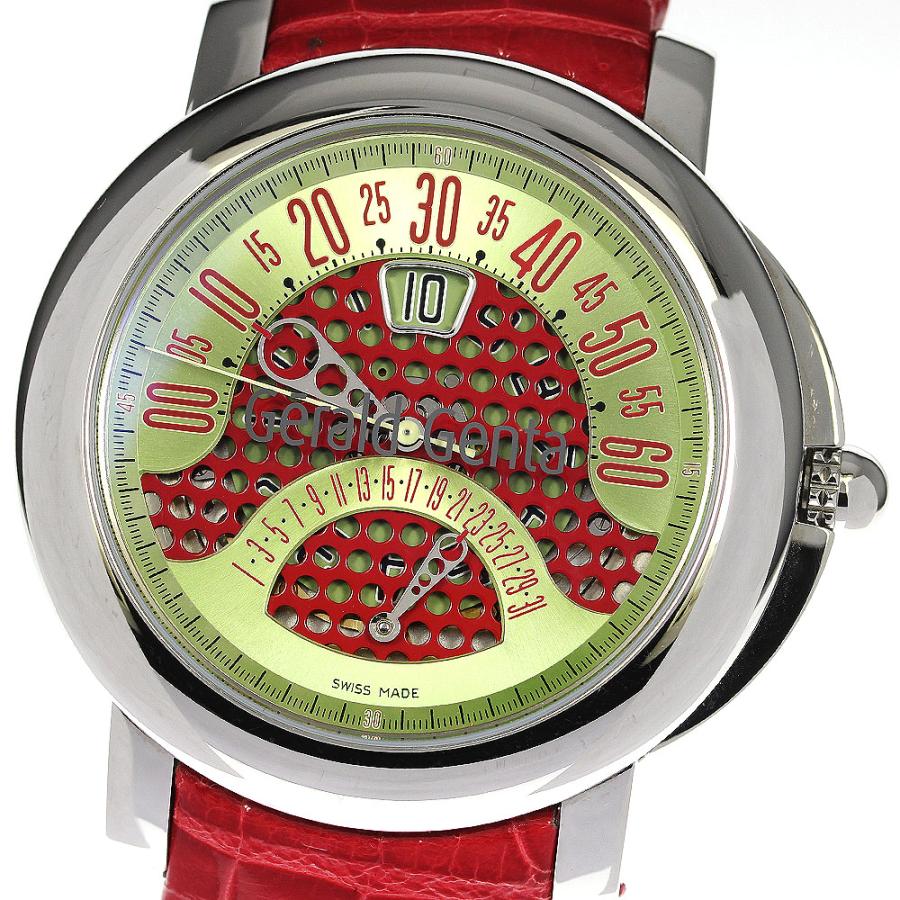 ジェラルド‐ジェンタ 手巻きOH済ケース訳あり