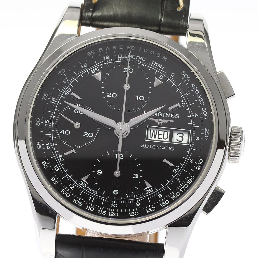 ☆良品 【LONGINES】ロンジン ヘリテージ 1954 クロノグラフ L2.747.4 