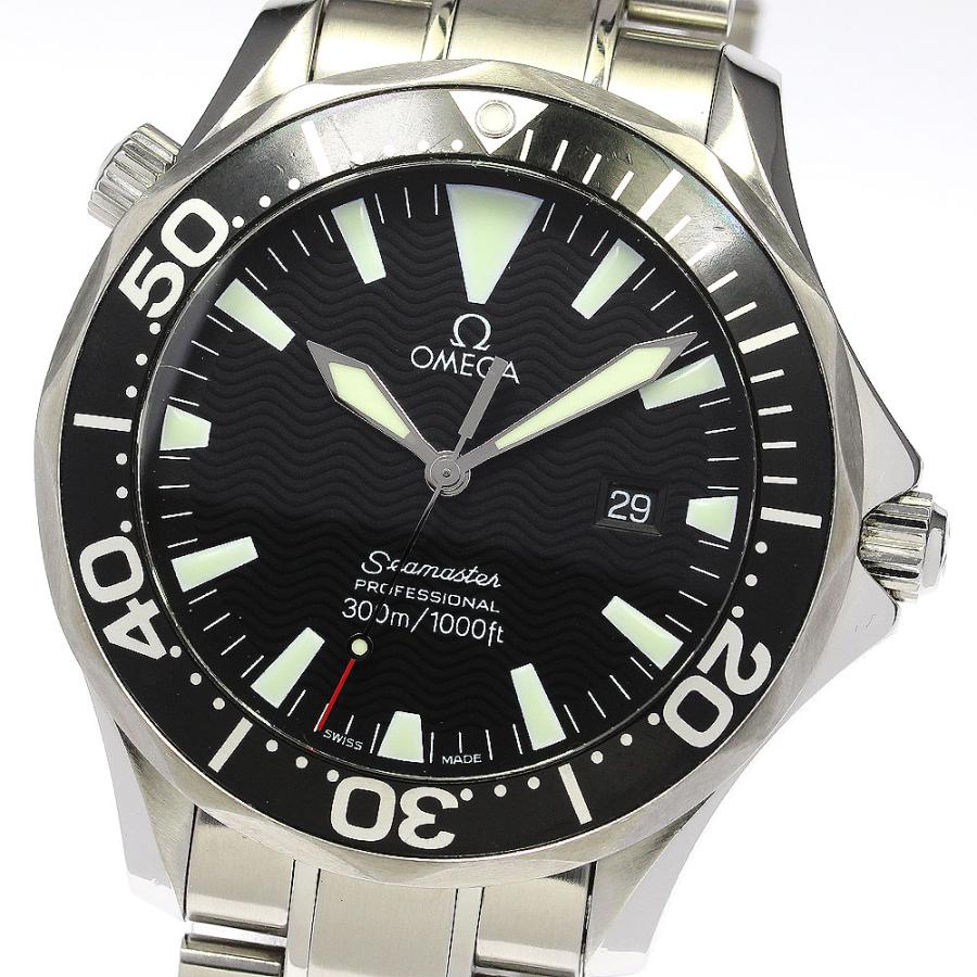 OMEGA シーマスター 300 デイト クォーツ OMEGA（オメガ） ☆美品 ☆保証書付き【OMEGA】オメガ シーマスター300