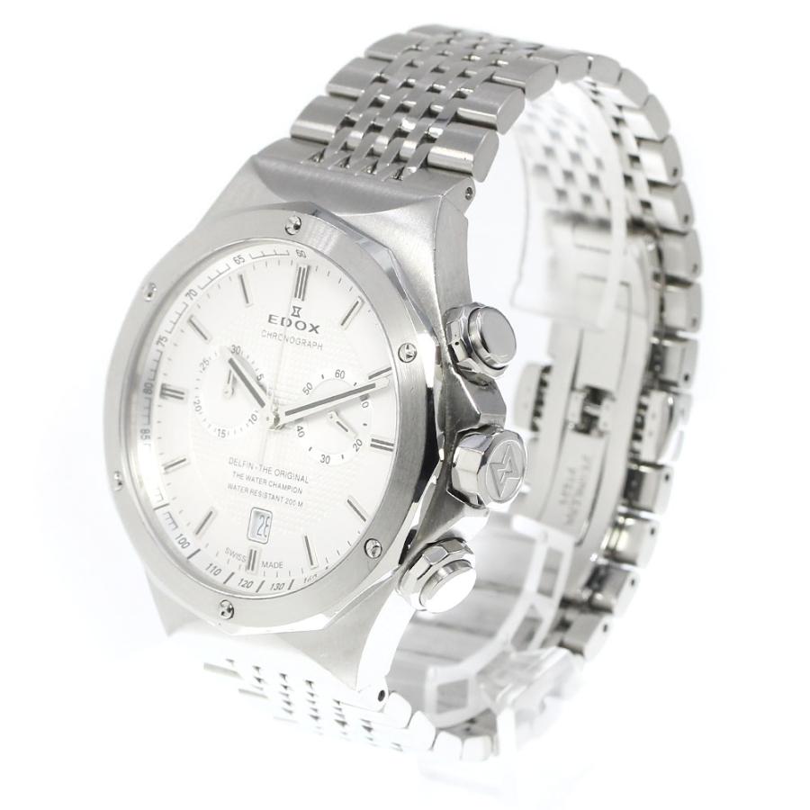 △△EDOX  エドックス 腕時計 デルフィン クロノグラフ 10108 EDOX（エドックス） EDOX 10108-3-AIN デルフィンオリジナル クロノ