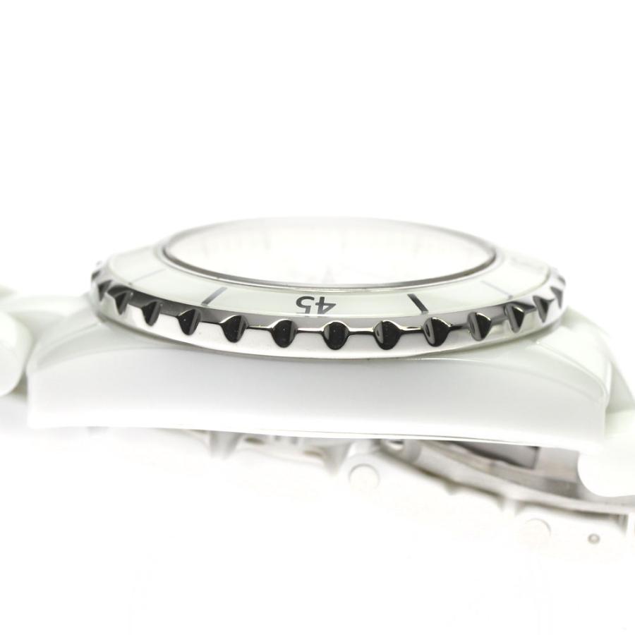 シャネル CHANEL H1628 J12 ホワイトセラミック 12Pダイヤ クォーツ レディース 保証書付き_766988 CHANEL】シャネル『J12ホワイトセラミック 12Pダイヤ 33mm』H1628