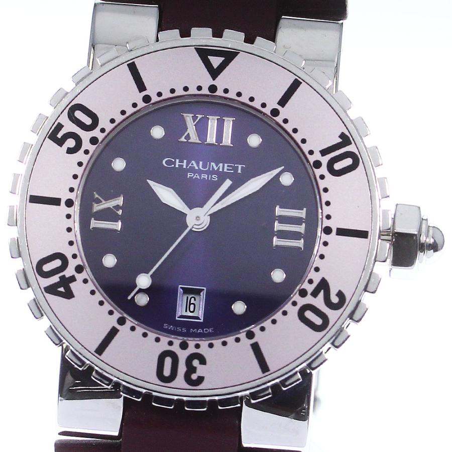CHARRIOL ☆箱・保証書付き【Chaumet】ショーメ クラスワン デイト