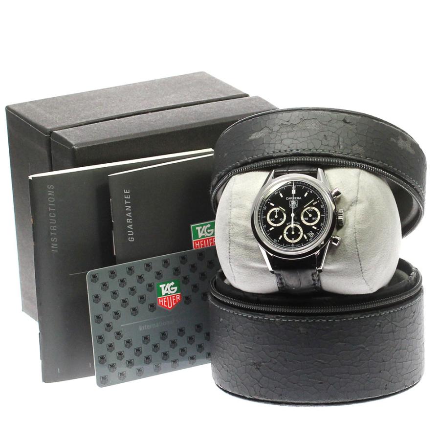 TAG HEUER ☆箱・保証書付き【TAG HEUER】タグホイヤー カレラ クロノ 