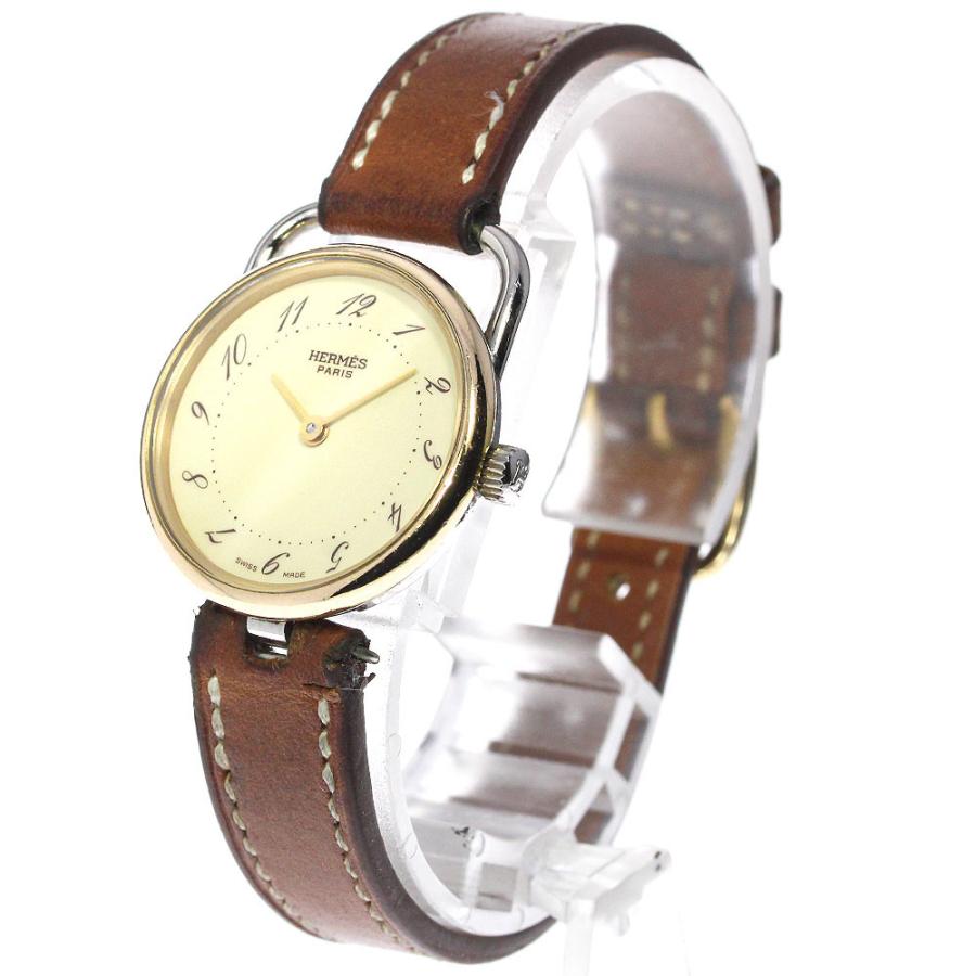 HERMES ベルト訳あり エルメス AR3.210 アルソー クォーツ レディース  