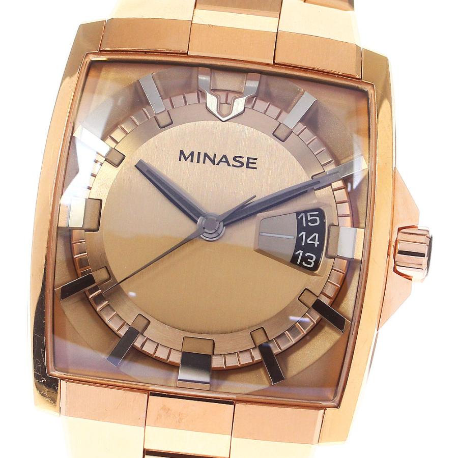 保証書 ミナセ MINASE VM07-M02SB デイト ピンク SS 自動巻 保証書 ミナセ MINASE VM07-M02SB デイト ピンク SS 自動巻 - メルカリ
