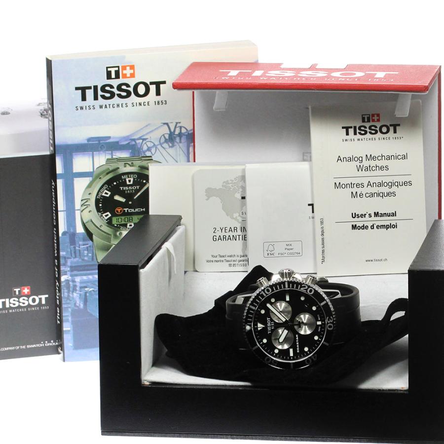 美品/箱付きTISSOT シースター 1000 クロノグラフ T120417A TISSOT 