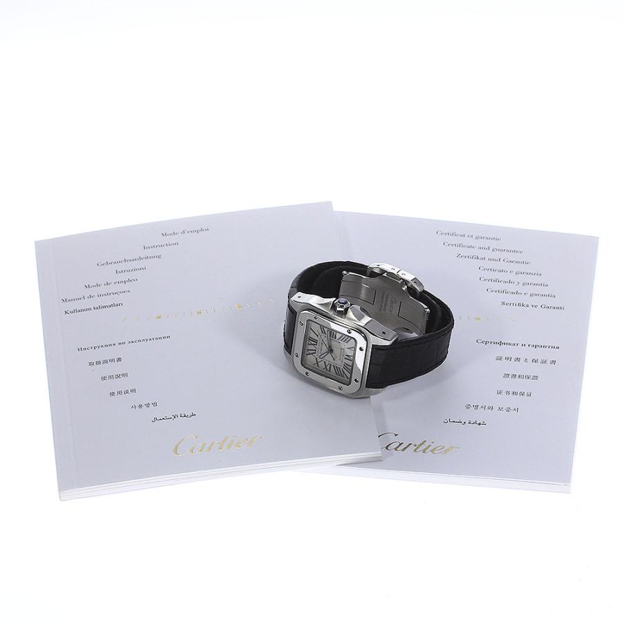 Cartier カルティエ CARTIER W20126X8 サントス100 MM 自動巻き  