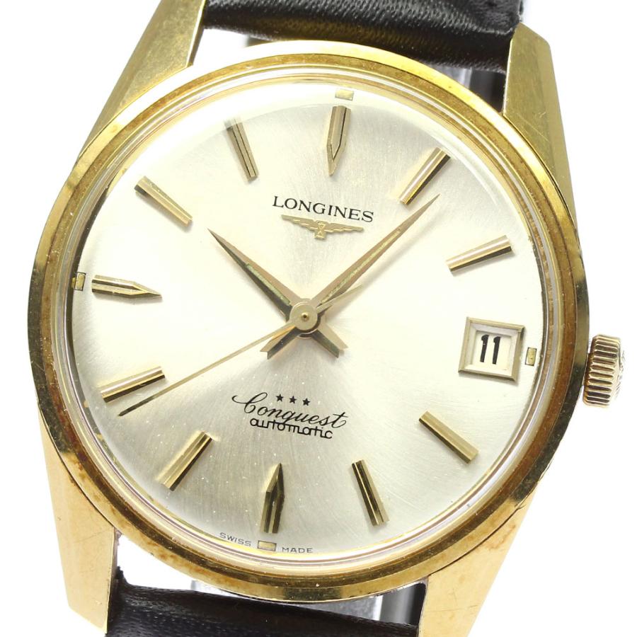 【LONGINES】　コンクエスト デイト Cal.291 自動巻き LONGINES / ロンジン コンクエスト デイト SS 自動巻き Cal.291
