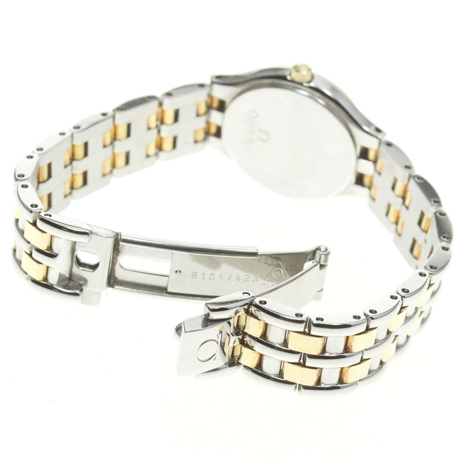 OMEGA 【OMEGA】オメガ デビル YGベゼル ユニークダイヤル クォーツ