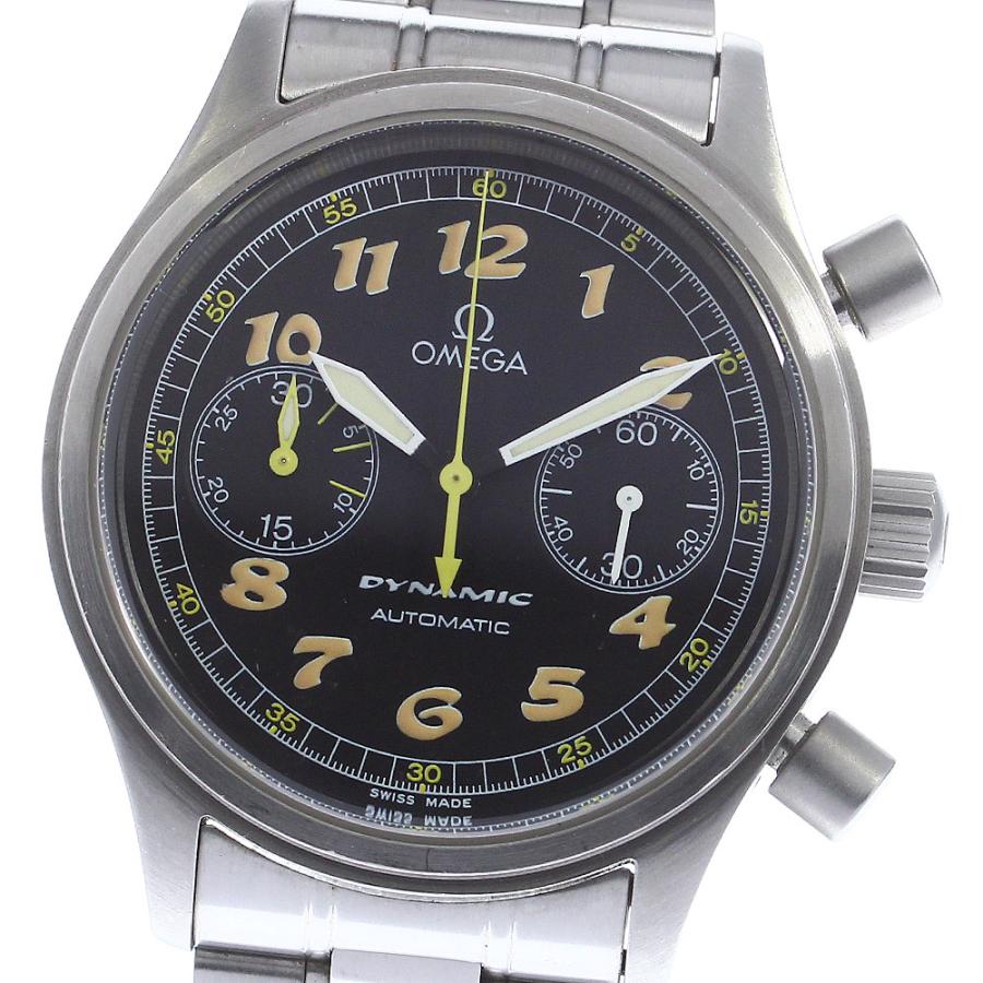 最安値! オメガ ダイナミック 自動巻 クロノグラフ OMEGA 5240.50 OMEGA オメガ 5240.50 ダイナミック クロノグラフ 自動巻き メンズ