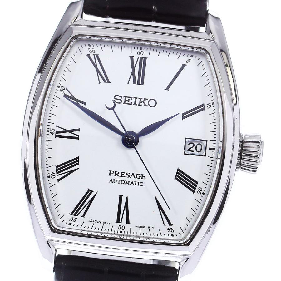 【極美品】SEIKO セイコー プレザージュSARX051/6R15-03T0 SEIKO（セイコー） SEIKO SARX051/6R15-03T0 プレザージュ デイト 自動