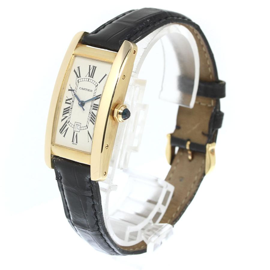 Cartier（カルティエ） CARTIER W2600951 タンクアメリカンMM K18YG