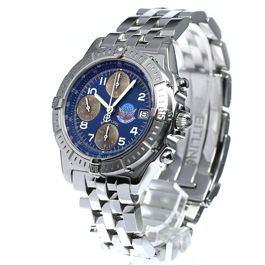 ブライトリング（BREITLING） BREITLING A13353 クロノマット ブルー