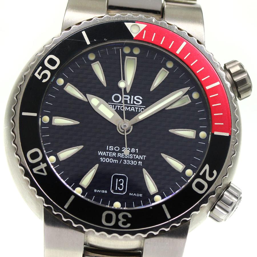 ORIS オリス『ダイバー デイト』633-7541 メンズ 自動巻き ORIS オリス 633-7541 ダイバー デイト 自動巻き メンズ 箱・保証書