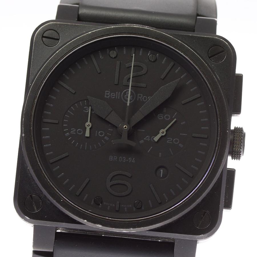 ベル&ロス 【Bell＆Ross】ベル＆ロス ヘリテージ クロノグラフ デイト 