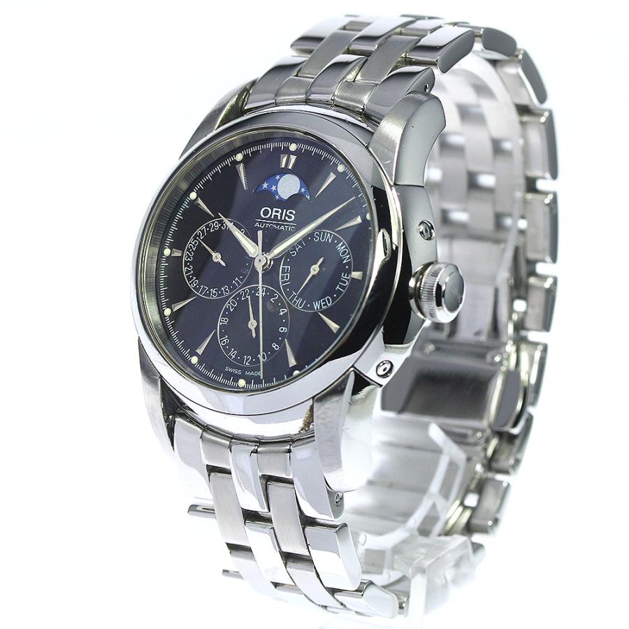 ORIS オリス 7546 トリプルカレンダー ムーンフェイズ 自動巻き メンズ