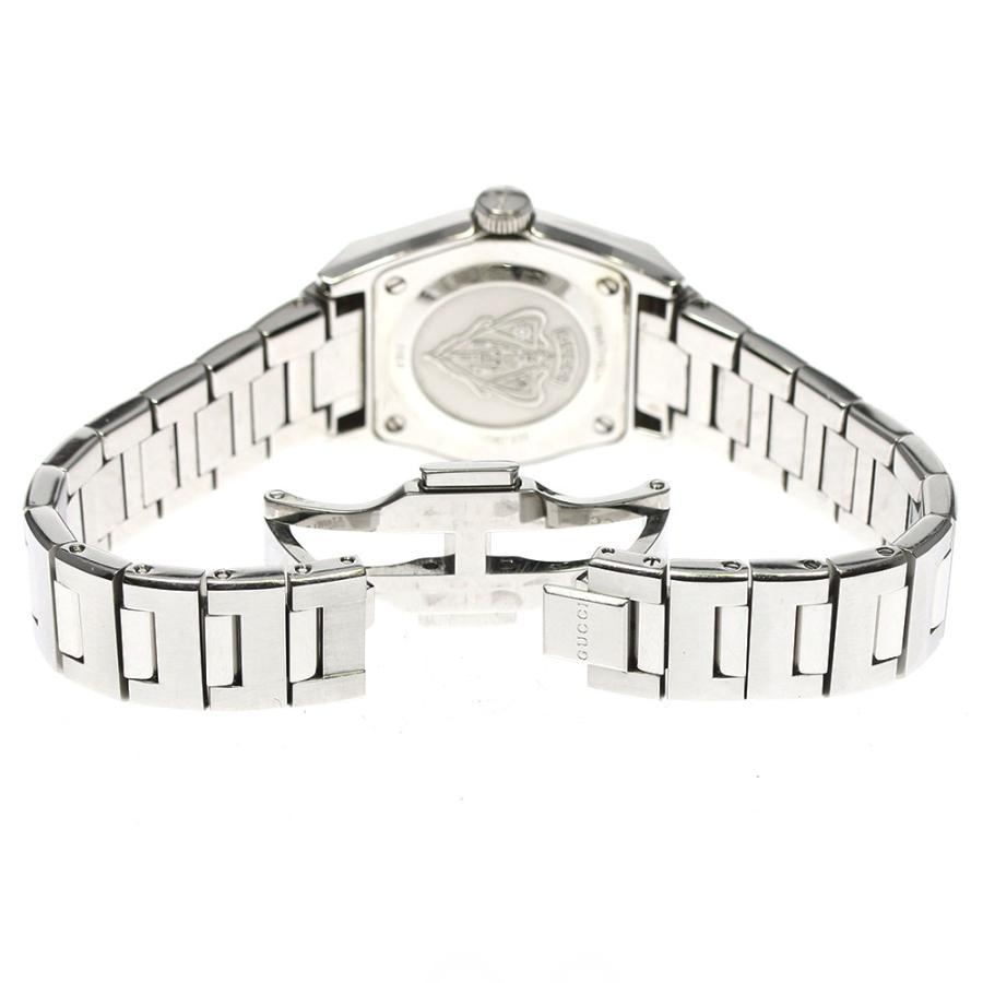 GUCCI ジャンク グッチ 115.5/YA115504 パンテオン 10Pダイヤ デイト  