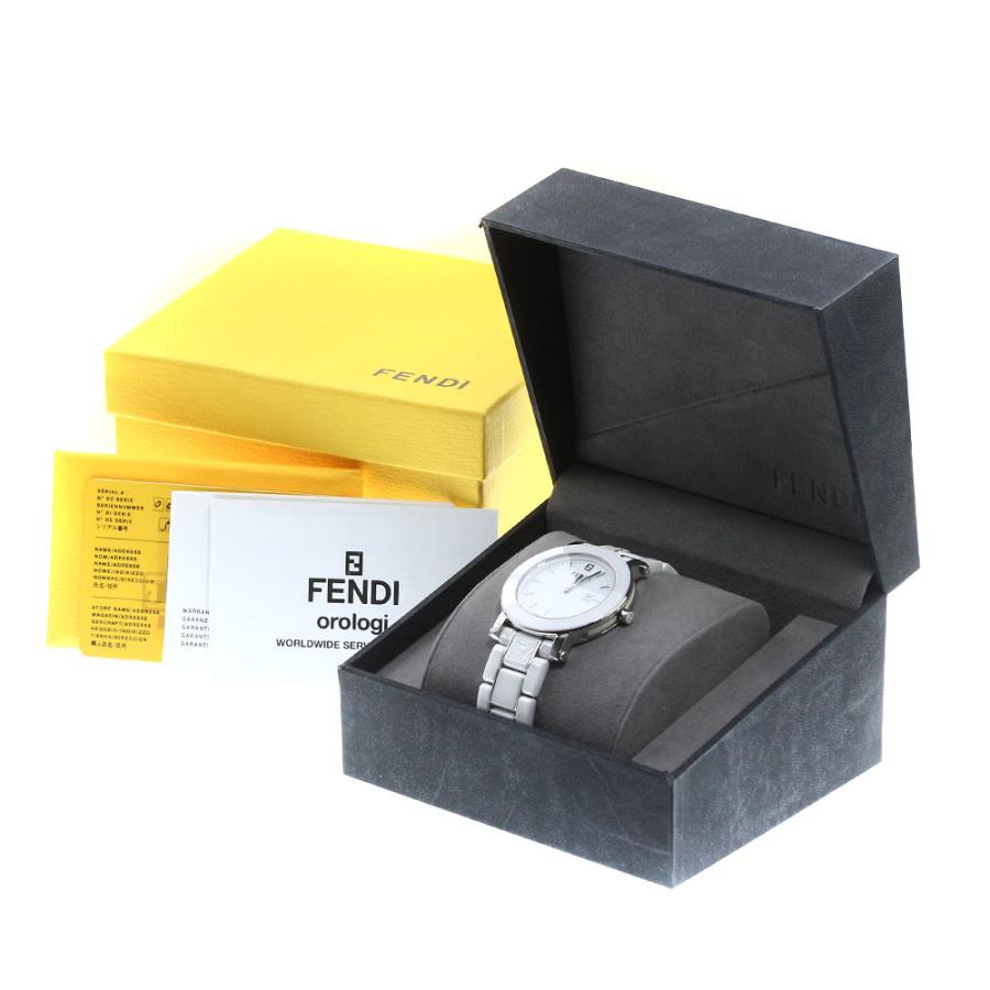 FENDI ☆美品 ☆箱・保証書付き【FENDI】フェンディ オロロジ 白