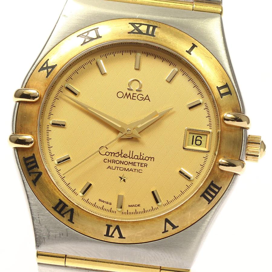 OMEGA ☆保証書付き【OMEGA】オメガ コンステレーション YGコンビ  