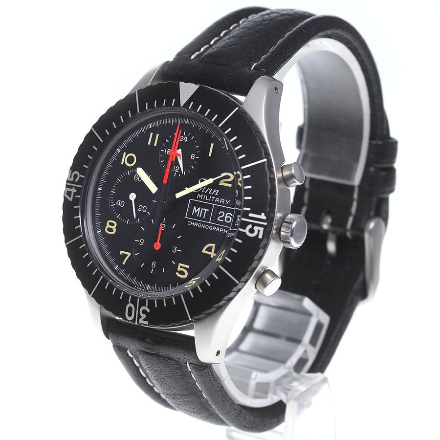 Sinn（ジン） Sinn 156.B ミリタリー クロノグラフ デイデイト 自動