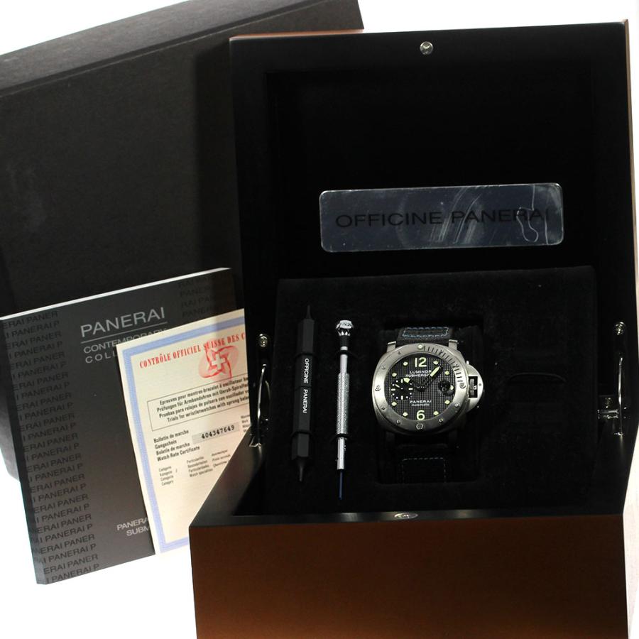 パネライ PANERAI PAM00025 ルミノール サブマーシブル スモールセコンド 自動巻き メンズ 箱付き_741916 OFFICINE PANERAI（オフィチーネ パネライ） パネライ PANERAI