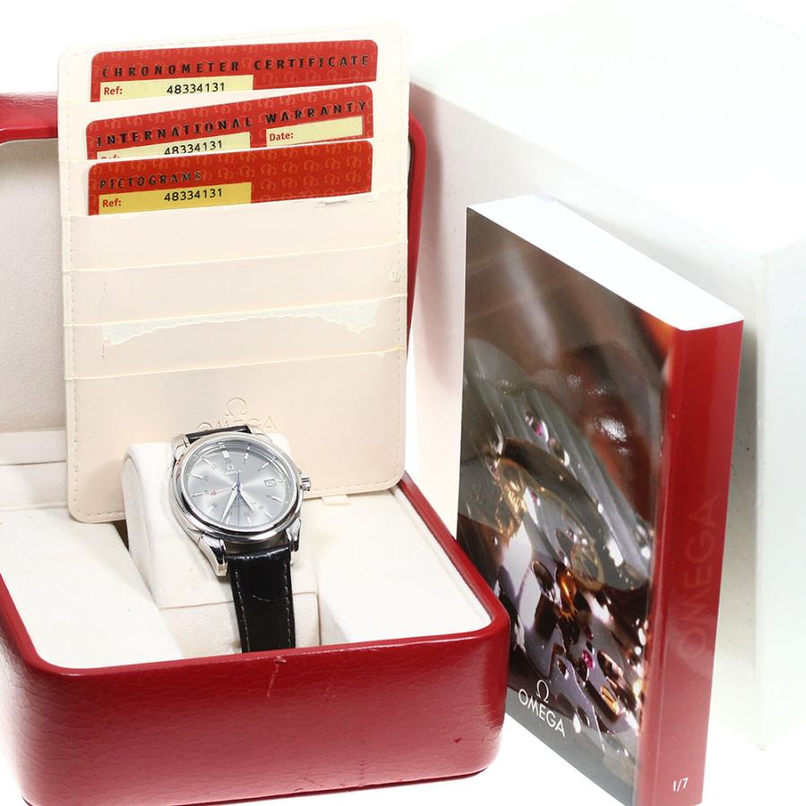 オメガ OMEGA 4833.41.31 デビル コーアクシャル GMT 稼働中 デ・ヴィル・コーアクシャルGMT[4833.41.31] De Ville CO-Axial