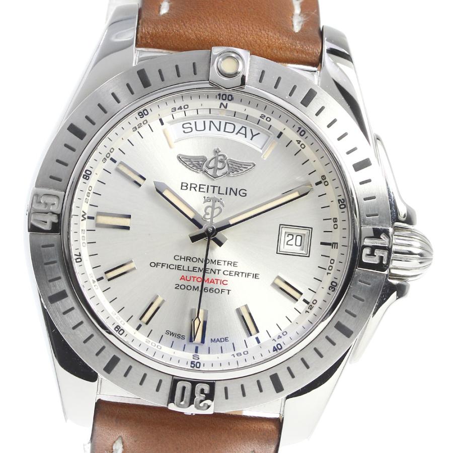 ブライトリング BREITLING A45320 ギャラクティック44 デイデイト 自動巻き メンズ 箱・保証書付き_962918 ブライトリング（BREITLING） BREITLING A45320 ギャラクティック44