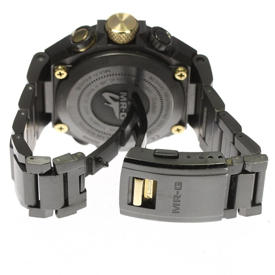★整備品美品★ MRG-G1000B-1A4JR CASIO カシオ Gショック CASIO MR-G G-SHOCK MRG-G1000B-1A4JR Red Armor Titanium Band