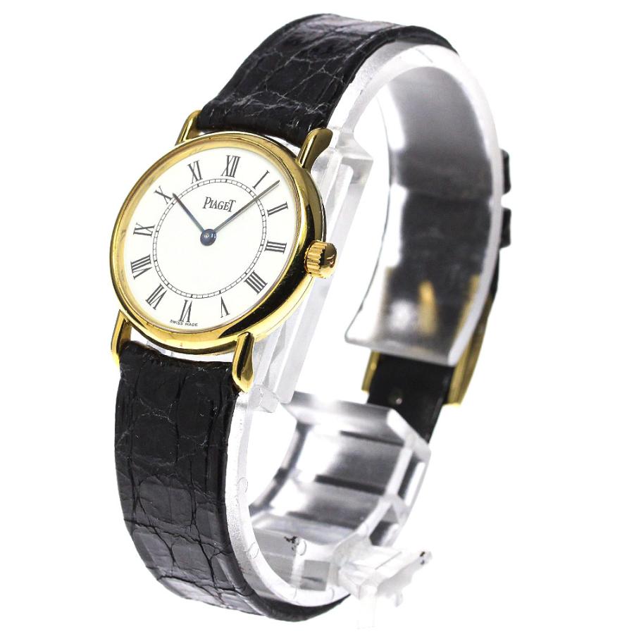 ピアジェ PIAGET 80573 K18YG クォーツ レディース 保証書付き_683514【ev10】 PIAGET - ピアジェ PIAGET 80573 K18YG クォーツ レディース 保証書