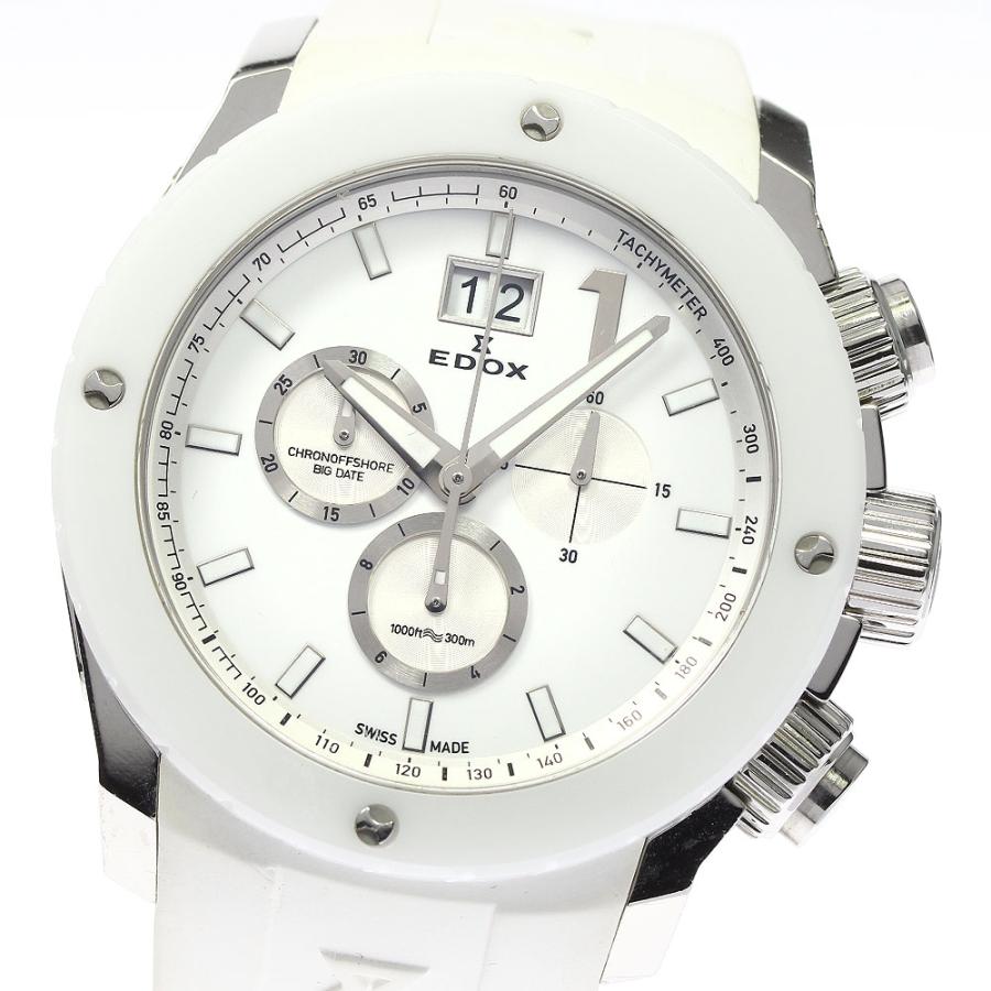 EDOX エドックス 10020 クロノオフショア ビックデイト クロノグラフ 