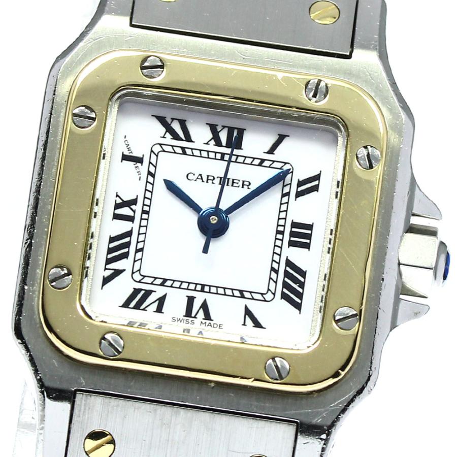 Cartier（カルティエ） サントスガルベSM 自動巻き レディース _742455