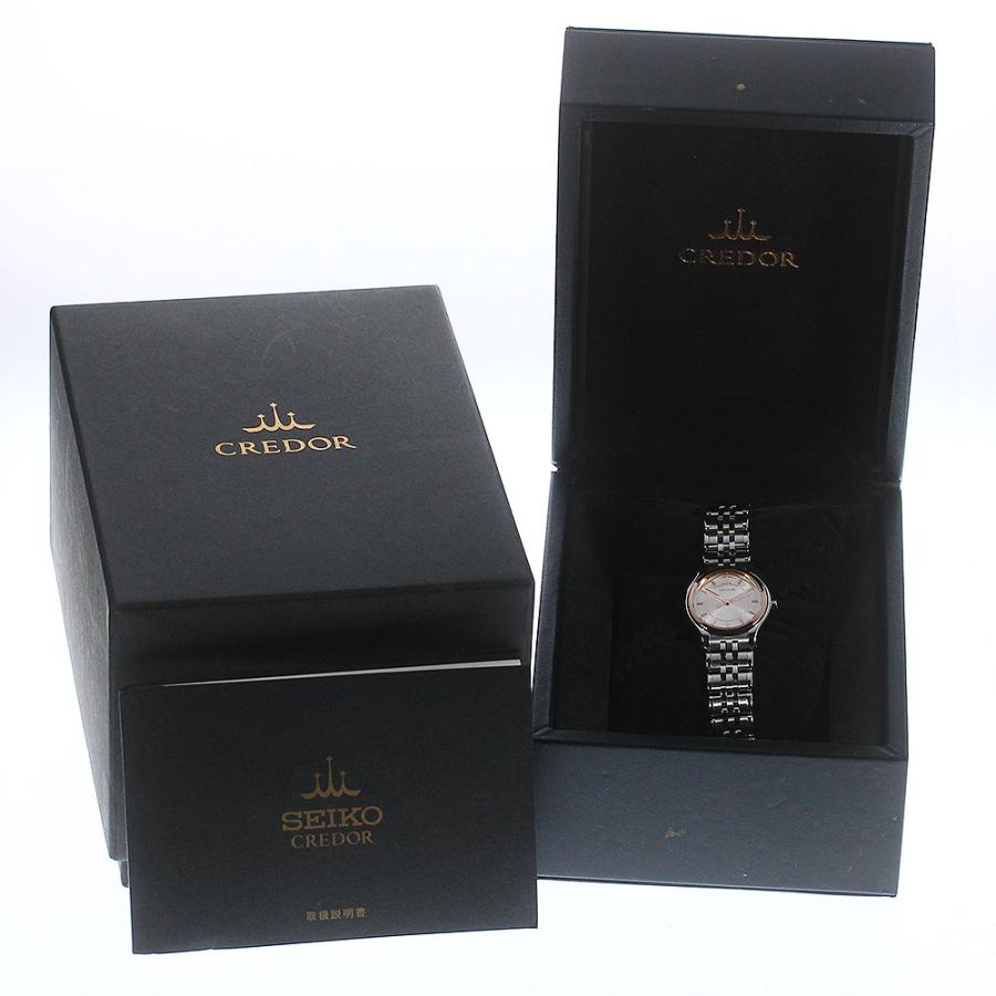 SEIKO（セイコー） SEIKO 4J85-0A20 クレドール シグノ K18PGベゼル