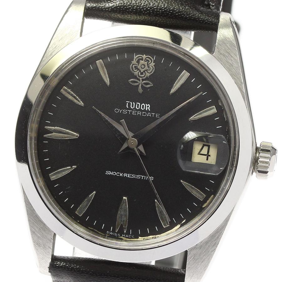 チュードル TUDOR 7962 オイスターデイト デカバラ ヴィンテージ 手
