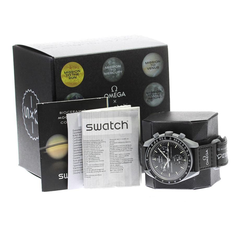 Swatch（スウォッチ） 訳あり Swatch SO33M100 OMEGA×Swatch MISSION